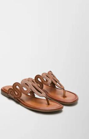 Pantoletten aus Echtleder