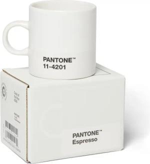 PANTONE Espressotasse Porzellan, Farbe des Jahres 2026, 11-4201 Cloud Dancer