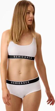 Panty Doppelripp Organic Cotton weiss - Pure Rib 36