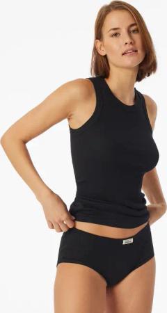 Panty Feinripp schwarz - Revival Paula 36