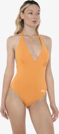 Papaya-Badeanzug für Damen aus synthetischem Material zum Schwimmen