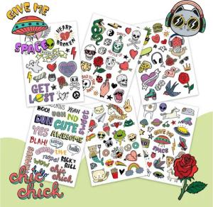 PAPIERDRACHEN Kindertattoo Papierdrachen 100 hautfreundliche Kindertattoos, 100% vegan, geprüft & made in Germany