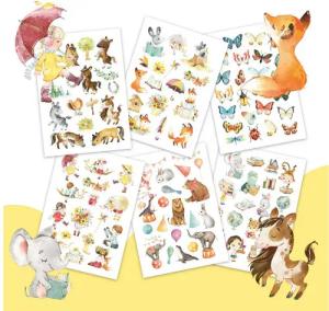 PAPIERDRACHEN Kindertattoo Papierdrachen 100 hautfreundliche Kindertattoos, 100% vegan, geprüft & made in Germany