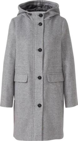 Parka aus Wollmix mit Weitenregulierung