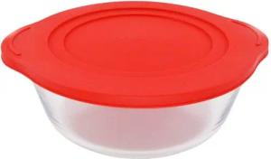 Pasabahce Auflaufform Pasabahce Borcam runde Auflaufform mit Deckel