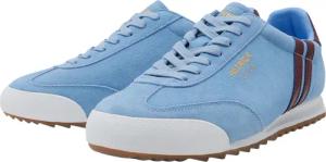 Patrick - "Dijon" Sneaker für Herren, Wildleder (Himmelblau/Burgunderrot/Weiß)