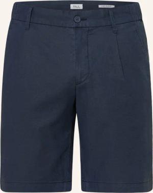 PAUL Chinoshorts Comfort Fit mit Leinen