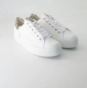 Paul Green Schuhe - 5520-007 Leder und Textil (Weiß, Gr. 41)