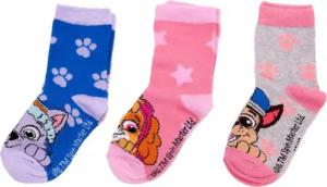 PAW PATROL Feinsocken 3x Paw Patrol Mädchen Socken Gr.23/26 27/30 31/34 (Packung) Eingesticktes PawPatrol LOgo