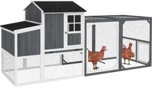 PawHut Hühnerstall Tannenholz