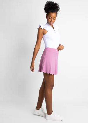 Pebble Damen-Golfrock – Hohe Taille, Stretch, figurformende Passform