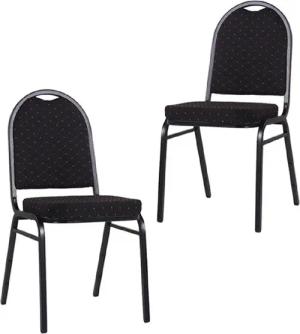 pemora Stapelstuhl Bankettstuhl 150 in Gastronomie-Qualität 2-er Set