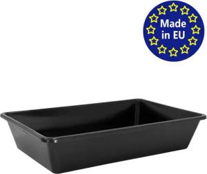 Petigi Allzweckkiste Wanne für Staubbad Kunststoff Schüssel 20L Plastikwanne Badewanne