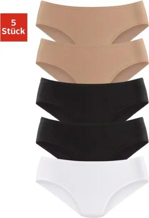 PETITE FLEUR Jazz-Pants Slips Damen beige, schwarz, weiß Gr.36/38