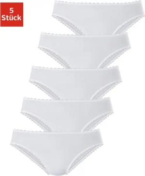 PETITE FLEUR Jazz-Pants Slips Damen weiß Gr.36