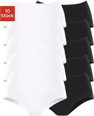 PETITE FLEUR Taillenslip Damen weiß, schwarz Gr.36/38