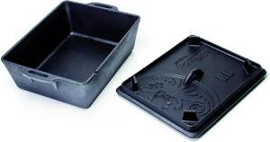 Petromax Feuerstelle Petromax Kastenform mit Deckel k8 5,5 Liter Gusseisen Brat- und