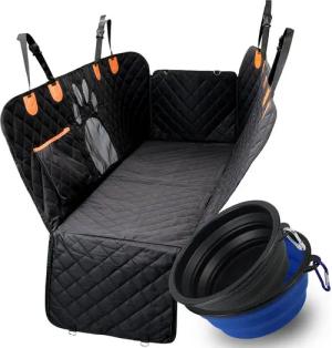 Petsation Tier-Autoschondecke Hundedecke für Auto – Schutzdecke für die Rückbank, rutschfest, Wasserabweisend, strapazierfähig