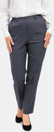 Pflegeleichte Schlupfhose - anthrazit - Gr. 54 von Goldner Fashion