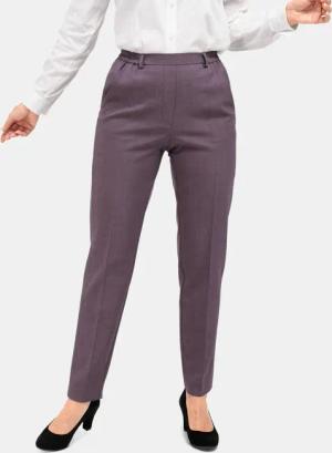 Pflegeleichte Schlupfhose - lila - Gr. 48 von Goldner Fashion