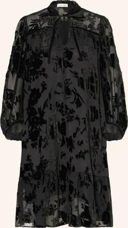 Phase Eight Samtkleid MILA mit Volants