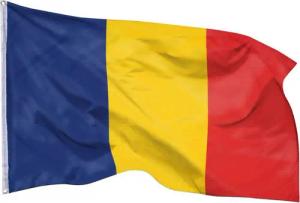PHENO FLAGS Flagge Rumänien Flagge - Rumänienfahne 90 x 150 cm, Strapazierfähige Fahne für Fahnenmast, mit 2 Ösen