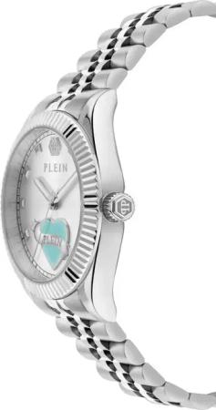 Philipp Plein Uhr - Quarzuhr Mit 3 Zeigern Rock Couture - Gr. unisize - in Silber - für Damen