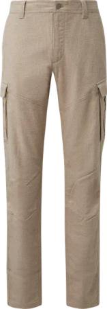 Phoenix: Regular-Fit-Cargo-Hose aus Baumwollflanell