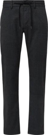 Phoenix: Strukturierte Chinohose mit Elastikbund