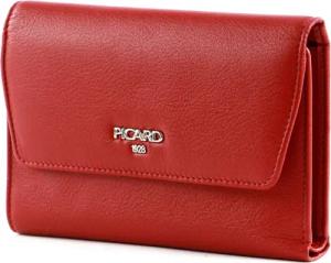 Picard Geldbörse Flap Wallet, aus echtem Rindsleder