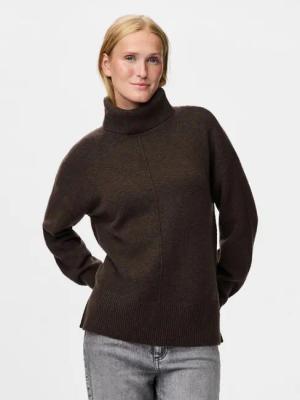 pieces Rollkragenpullover PCMALOU LS ROLLNECK KNIT NOOS BC