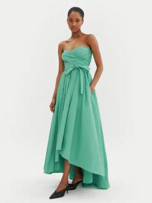 PINKO Abendkleid 104937 Y3LE Grün Regular Fit