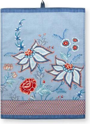 PiP Studio Geschirrtuch Flower Festival Geschirrtuch Blue 50 x 70 cm