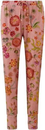 PiP Studio Relaxhose Bobien Long Trousers Flower mit seitlichen Einschubtaschen