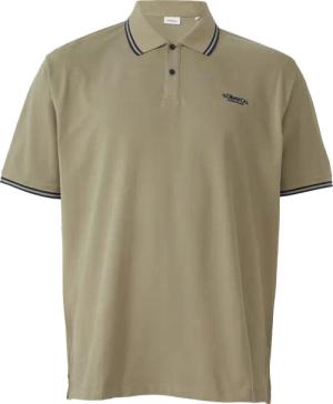 Piqué-Poloshirt mit Kontrastdetails und Logo