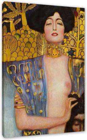 Pixxprint Leinwandbild Gustav Klimt - Judith I, Gustav Klimt - Judith I (1 St), Leinwandbild fertig bespannt, inkl. Zackenaufhänger