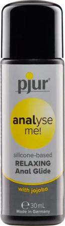 pjur Analgleitgel Analyse me! - 30ml - auf Silikonbasis, Relaxing Anal Glide - mit Jojoba - Made in Germany