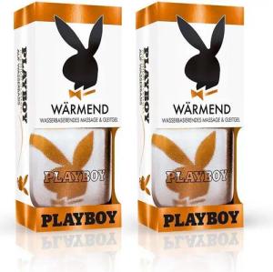 PLAYBOY Gleitgel Premium Gleitgel auf Wasserbasis, Massage- & Erotik WÄRMEND 88,7 ml, 2-tlg.