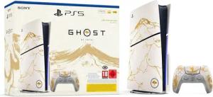 Playstation PS5 Slim Konsole Ghost of Yōtei Gold Limited Edition Bundle (Bundle)