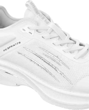 Plein Sport Low-Top Sneaker - Läufer Sneaker - Gr. 35 (EU) - in Weiß - für Damen