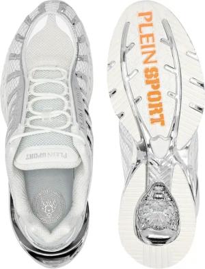 Plein Sport Low-Top Sneaker - Runner Sneaker Thunderstorm Genx - Gr. 35 (EU) - in Weiß - für Damen