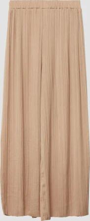 Plisseehose mit Wide Leg und Elastikbund