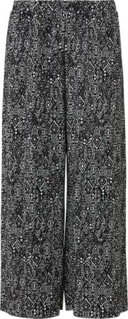 Plissierte Culotte aus Jersey