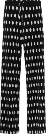 Plissierte Wide-Leg-Hose im Relaxed Fit