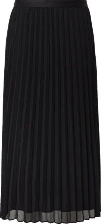 Plissierter Chiffonrock mit Viskosemix