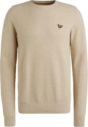 PME Legend Sweater Mouliné Ecru - Größe M