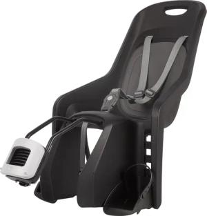 Polisport Bubbly Maxi Fahrradsitz für Kinder schwarz-grau