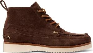 Polo Ralph Lauren Stiefel aus Veloursleder in Bootsschuh-Optik