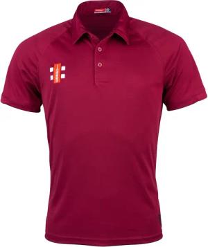 Polo-Shirt Gray-Nicolls Matrix V2
