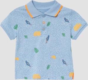 Poloshirt aus Baumwolle mit All-over-Print